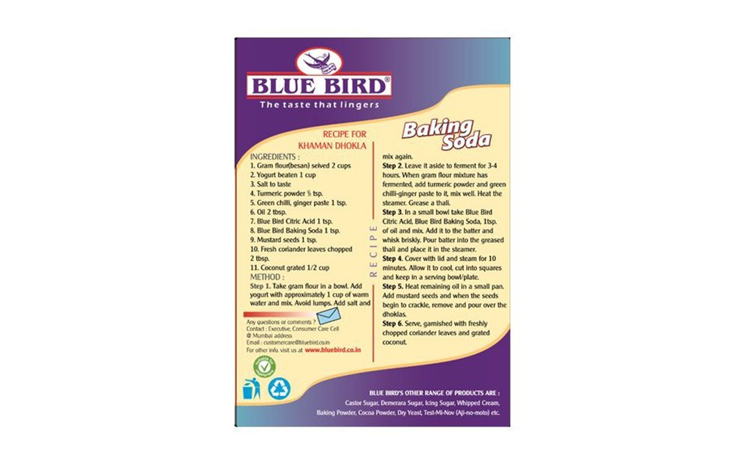 Blue Bird Baking Soda    Box  100 grams